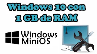 Servicio técnico #1 Windows 10 con 1GB de RAM