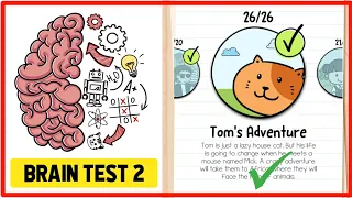 Tom's Adventure :: Brain Test 2 Tom's Adventure All Levels