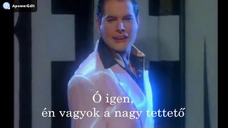 Freedie Mercury (Queen) - The Great Pretender - Magyar fordítással HUN