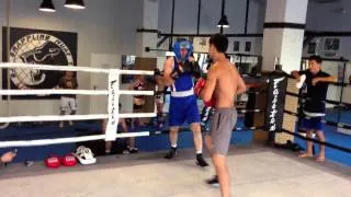 Настоящий бокс у Александра Колесникова