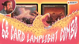 The Absurd Math of 68 Card Lamplight Phoenix Combo | Modern | Much Abrew