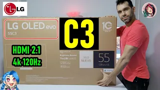 LG C3 OLED evo: UNBOXING AND FULL REVIEW - Brighter Panel and HDMI 2.1