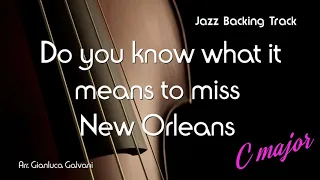 New Jazz Backing Track DO YOU KNOW WHAT IT MEANS TO MISS NEW ORLEANS ( C ) sax trumpet horn guitar