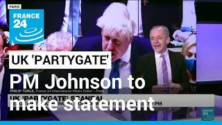 UK 'partygate': Boris Johnson to make statement on parties' report • FRANCE 24 English