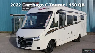 NEW 2022 Carthago C Tourer I 150 QB Mercedes Benz For Sale at Camper UK