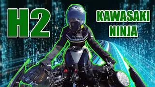 Pruebo una de las motos MÁS RÁPIDAS del MUNDO. Kawasaki NINJA H2 SX🔥