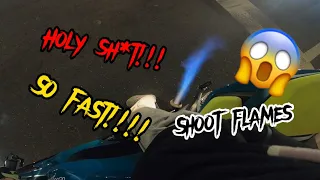 INSANE FLAMES FROM 21’ ZX6R!!! SO FAST!!! AGGRESSIVE HIGHWAY RIDE!!