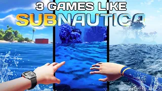 I Played 3 SUBNAUTICA-LIKE Games To Fuel My Fear of DEEP WATER