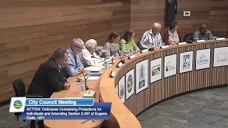 City Council Meeting: October 14, 2019