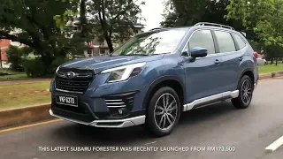 Subaru Forester 2023 With Eyesight 4 0 ADAS Test Drive In Malaysia