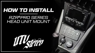 How to Install: UTV Stereo RZR® Pro Series Head Unit Mount