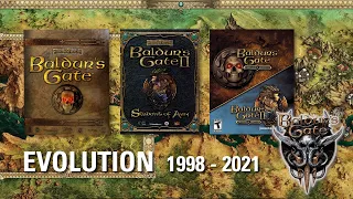 Evolution of Baldur's Gate (1998 - 2021) - Baldur's Gate III, PC, Mac, Linux, PS4, Xbox One, Switch