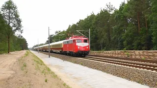 Eisenbahntouristik AKE Rheingold TEE & 110 459 Bügelfalte der GfF auf dem Rückweg Dresden→Köln!