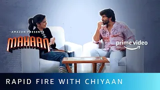 Rapid Fire With Chiyaan | Mahaan | Amazon Prime Video