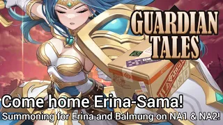 Guardian Tales: Summoning for ERINA and BALMUNG! Come home Erina-Sama! :(