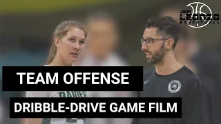 Dribble Drive Motion Offense - Game Film