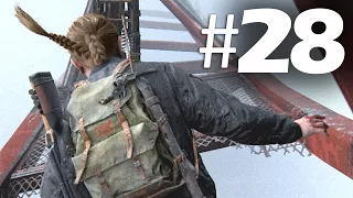 The Last of Us 2 EP 28 - Sky Bridge - Gameplay Walkthrough PS4 (Last of Us Part 2)