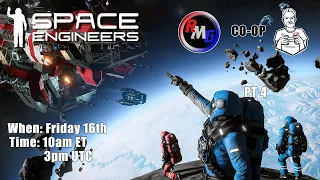 Space Engineers Modded Server: Co Op w/Red_Munchkin_Gaming - Leaving Earth!