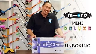 Micro Mini Deluxe Scooter Unboxing | by Micro Kickboard