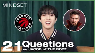 JACOB of THE BOYZ Answers 21 Questions | JACOB x Mindset