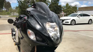 Onyx Moto / 2007 Suzuki Hayabusa GSX-1300R / KR Tuned Exhaust Sound Clip