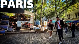 🇫🇷[PARIS] WALK IN PARI"PLACE DU TERTRE" (EDITED VERSION) 22/OCTOBER/2022