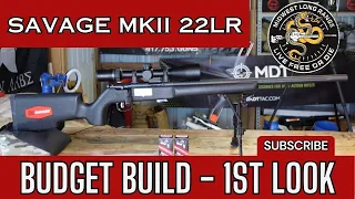 SAVAGE MKII 22LR (BUDGET BUILD 1ST LOOK)