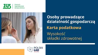 Karta Podatkowa a składka zdrowotna - przykład [Polski Ład]