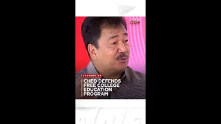 CHED defends free college education program | ANC