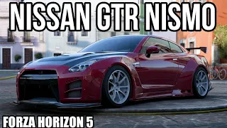 Full Customization of The 2020 Nissan GTR Nismo Edition in Forza Horizon 5