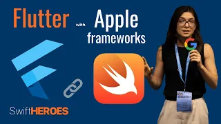 HOW FLUTTER INTEGRATES with apple frameworks and tooling - Leigha Reid | Swift Heroes 2023 Talk