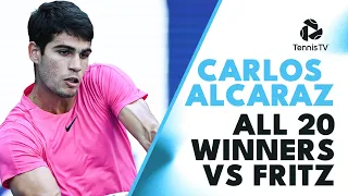 EVERY Carlos Alcaraz Winner vs Taylor Fritz! | Miami 2023