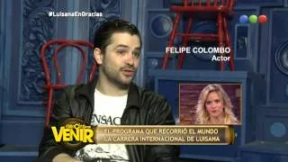 Felipe Colombo le habla a Luisana Lopilato - Gracias Por Venir