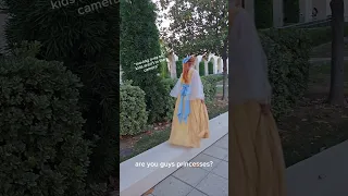 Cutest Cosplay Interaction while in Anastasia Costume