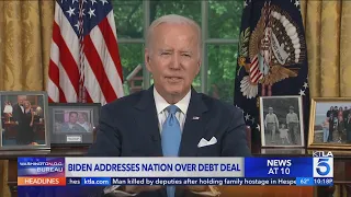 Biden addresses bipartisan debt ceiling deal