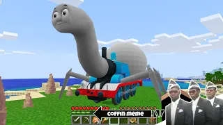 The Scariest Thomas Tank Engine in Minecraft - Coffin Meme