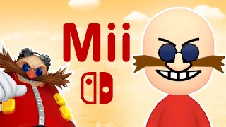 How To Make Dr. Eggman | Nintendo Switch Mii #25