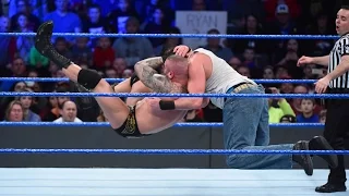 Randy Orton RKO on Luke Harper - Smackdown Live - January 24th, 2017