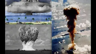Можно ли потопить флот атомной бомбой ? Операция "Перекресток" в кинокадрах.