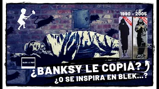 ▶️ ¿Quién es BLEK LE RAT? Inspiración ¿y COPIA? para BANKSY