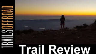 5S03 Maple Springs and 3S04 Main Divide Road to Saddleback in CA Trail Review and Guide in 4K UHD