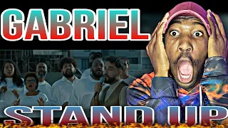 Gabriel Henrique - Stand Up | Coral Black To Black | Reaction | Jamaican 🇯🇲