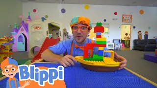 Blippi Visits an Indoor Playground | @Blippi | Learning for Kids