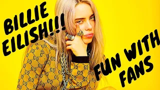 BILLIE EILISH IG LIVE!!! with her fans...feat. SABRINA CLAUDIO