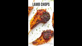 Easy Oven Baked Lamb Chops #shorts