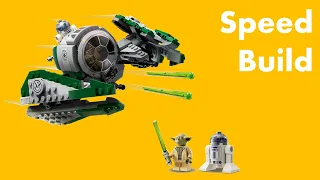 Lego 75360 Yoda's Jedi Starfighter - Speed Build