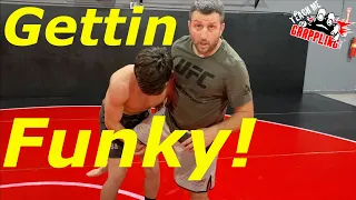 FUNKY Single Leg Counter TAKEDOWN!