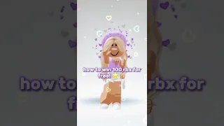 How to win free rbx!! ✌️🌟 #roblox #trending #adoptme #rbx #free #cute #fypシ #foryou #viral #trend