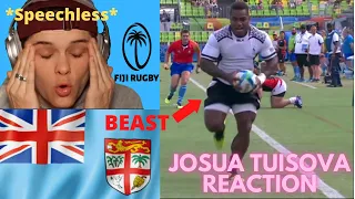 AMERICAN'S First EVER JOSUA TUISOVA REACTION - BIG HITS 🔥😱 The SCARIEST RUGBY PLAYER ALIVE😱🔥