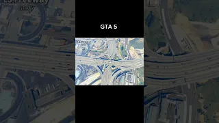 GTA 5 VS Real Life Los Santos Freeway Watch This Guys #foryou #gta #grandtheftauto #gta5 #viral